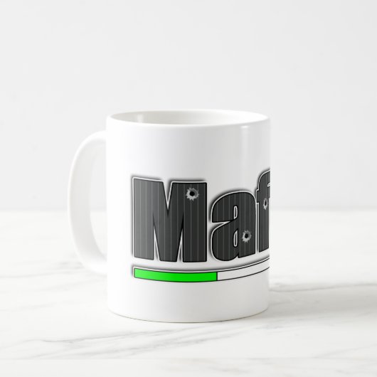 MAFIA Kaffee Kaffeetasse (Vorderseite Links)