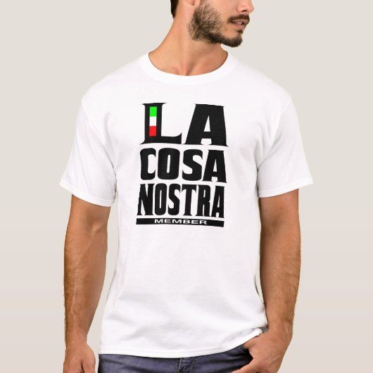 Mafia - Lacosa nostra (Mitglied) T-Shirt (Vorderseite)