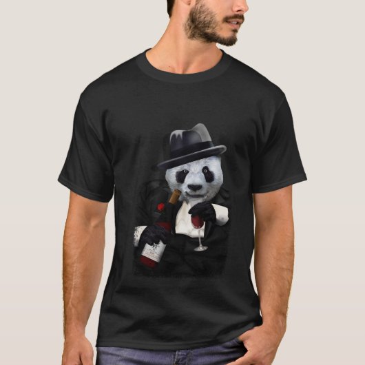 Mafia-Panda-T - Shirt (Vorderseite)