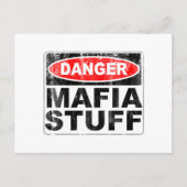Mafia Stuff Postkarte (Vorderseite)