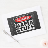 Mafia Stuff Rechteckiger Aufkleber (Umschlag)