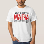 Mafia und Facebook Addicts Shirts (Vorderseite)