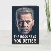 MAFIA VATHER'S DAY FUNNY GANGSTER CARD KARTE (Vorderseite)