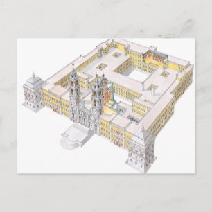 Mafra National Palace. Lissabon Portugal Postkarte