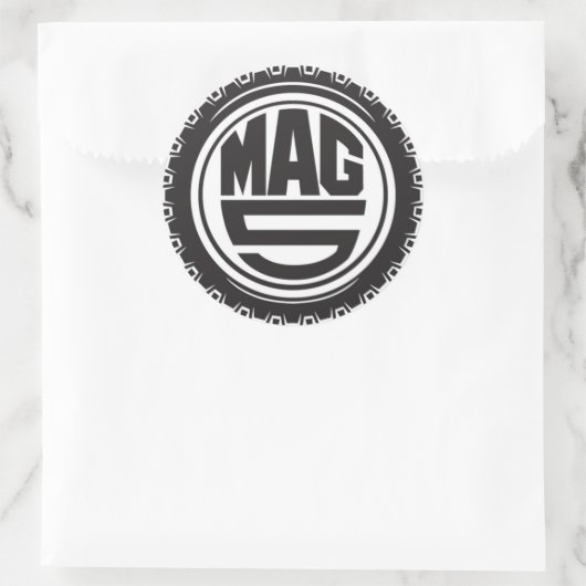 Mag 5 Aufkleber (Tasche)