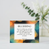 MAG DER HERRLICHE SEGE, DEN SIE HABEN | Christlich Postkarte (Stehend Vorderseite)