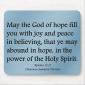 Mag Gott Ihnen Hoffnung, Freude und Mousepad (Vorne)
