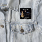 , MAG ICH HILLARY, ABER ich WÄHLE FÜR OBAMA Button (Beispiel)