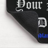 Mag Ihr großer Kranbalken lang zeichnen Mousepad (Ecke)