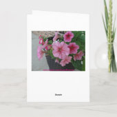 Mag Ihr Herz, Gladiola froh sein Karte (Rückseite)