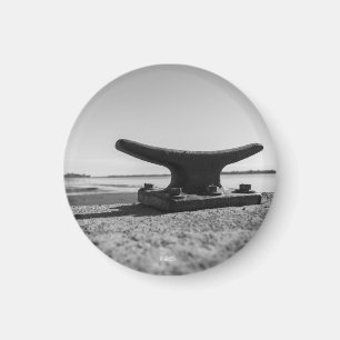 mag marines, schwarzes und weißes Thema Magnet