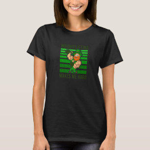 Mag me Hard Design St Patricks Weightlift T-Shirt