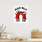 Mag-nut Funny Magnet Pun Poster (Küche)