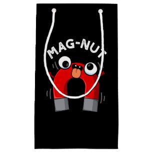 Mag-nut Lustiger Magnet Wortwitz Dunkler Hintergru Kleine Geschenktüte