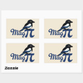 Mag PI Rechteckiger Aufkleber (Blatt)