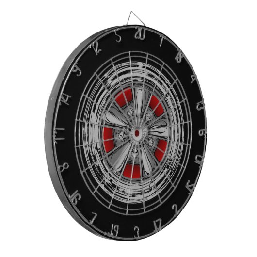 Mag-Rad-Dartscheibe Dartscheibe (Vorderseite Links)