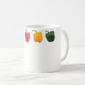 Mag Schotenpaprika Gelb Rot Grün Paprika Wirklich Kaffeetasse (VorderseiteRechts)