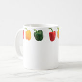Mag Schotenpaprika Gelb Rot Grün Paprika Wirklich Kaffeetasse (Vorderseite Links)