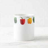 Mag Schotenpaprika Gelb Rot Grün Paprika Wirklich Kaffeetasse (Mittel)