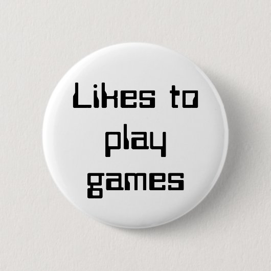 Mag Spiele spielen Button (Vorderseite)