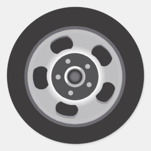 Mag Wheels Runder Aufkleber