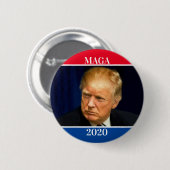 MAGA 2020 BUTTON (Vorne & Hinten)
