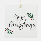 MAGA 2024 Dekor der Weihnachtsbaumschmuck Keramikornament (Rückseite)