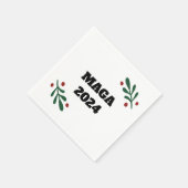 MAGA 2024 Weihnachten Serviette (Ecke)