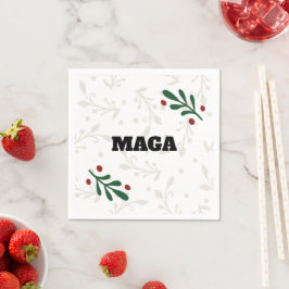 MAGA 2024 Weihnachten Serviette