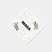 MAGA 2024 Weihnachten Serviette (Ecke)