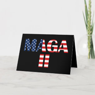 MAGA 2, amerikanische Flagge Karte