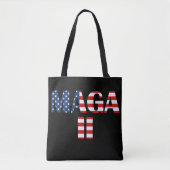 MAGA 2, amerikanische Flagge Tasche (Vorderseite)