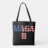 MAGA 2, amerikanische Flagge Tasche (Rückseite)