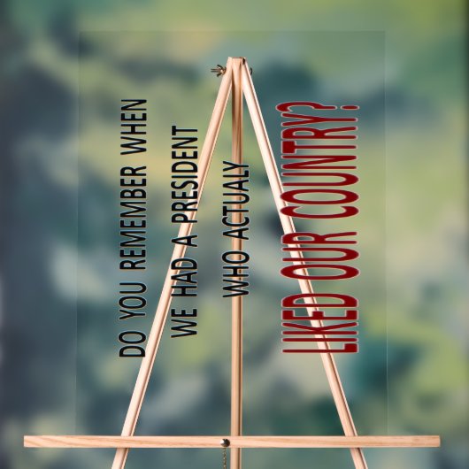 MAGA ACRYLSCHILD (Neutral)