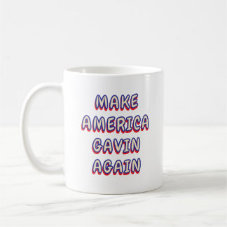 MAGA | Amerika wieder zum Vorbild nehmen | Newsom Kaffeetasse