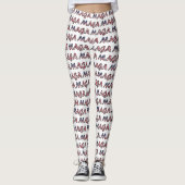 MAGA Amerikaner-Stolz Leggings (Vorderseite)