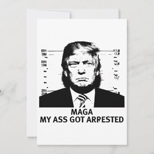 MAGA angegeben Einladung (Vorderseite)