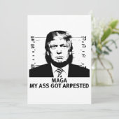 MAGA angegeben Einladung (Stehend Vorderseite)