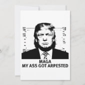 MAGA angegeben Einladung (Rückseite)