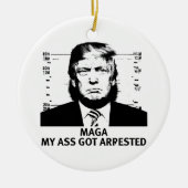 MAGA angegeben Keramik Ornament (Vorne)