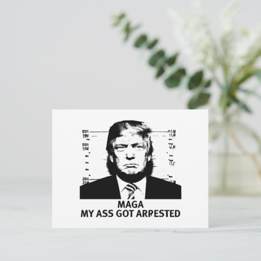 MAGA angegeben Postkarte (Stehend Vorderseite)