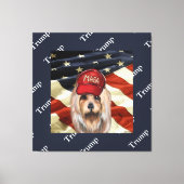 MAGA AUSTRALIAN TERRIER LEINWANDDRUCK (Vorderseite)