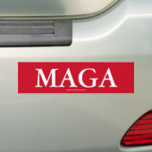 MAGA Autoaufkleber (Auf Auto)