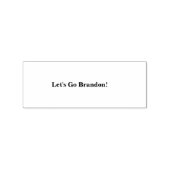 MAGA BRIEFMARKE "LET'S GO BRANDON" GUMMISTEMPEL (Stempel)