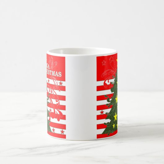 MAGA Christmas Patriotic Kaffeetasse (Mittel)