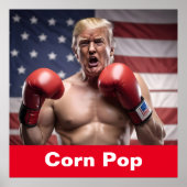 Maga Corn Pop Trump Poster (Vorne)