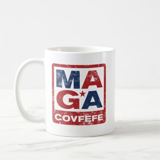 MAGA Covfefe Kaffeetasse (Links)