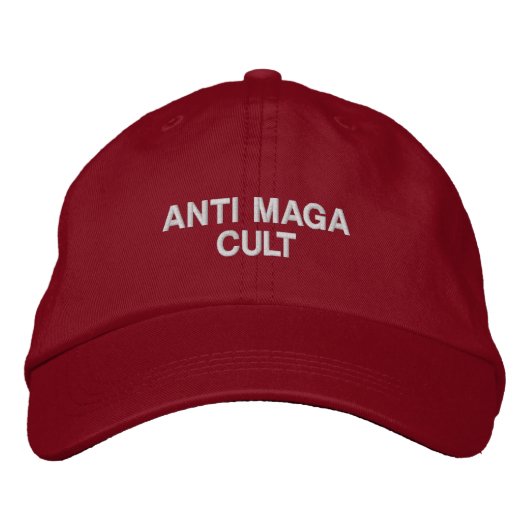 MAGA CULT BESTICKTE BASEBALLKAPPE (Vorderseite)
