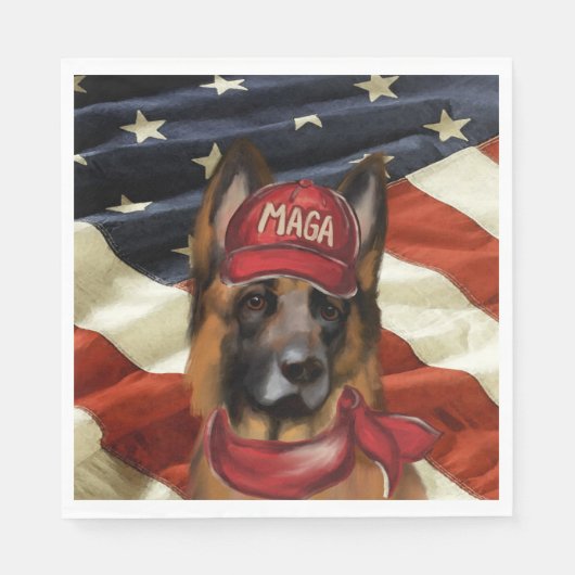 MAGA DEUMAN SHEPHERD SERVIETTE (Vorderseite)