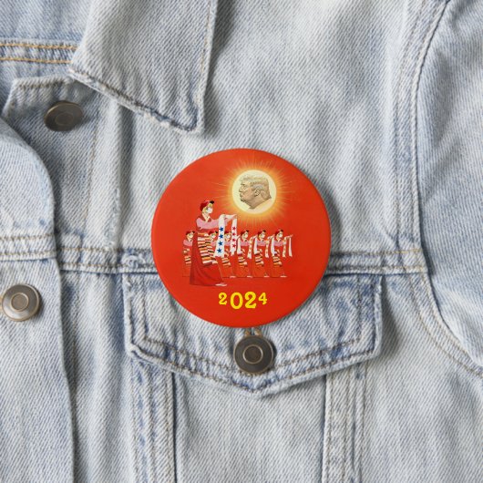 MAGA Don 2024 Button (Beispiel)
